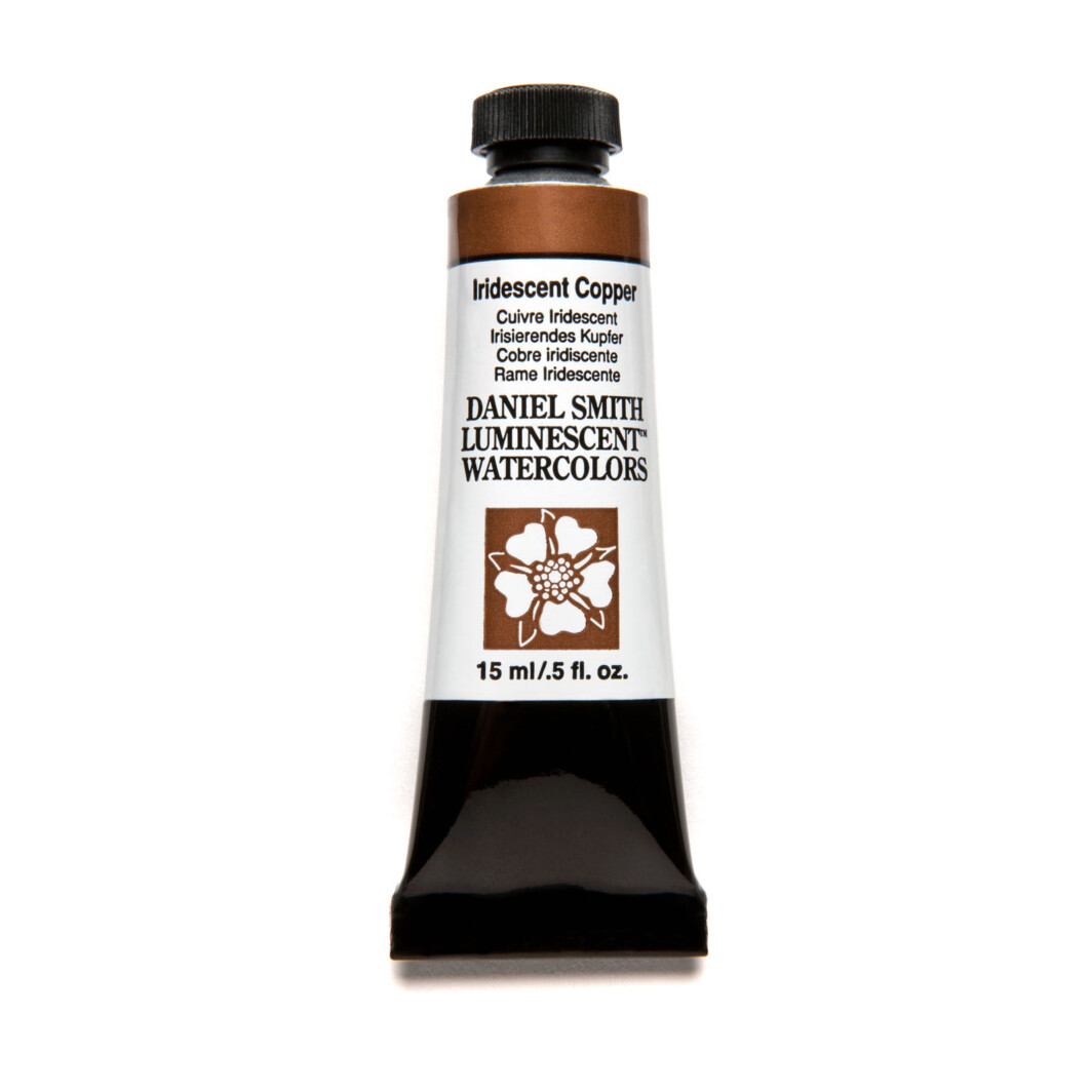 Daniel Smith Extra Fine Watercolor 15ml Paint Tube, Iridescent Copper-0