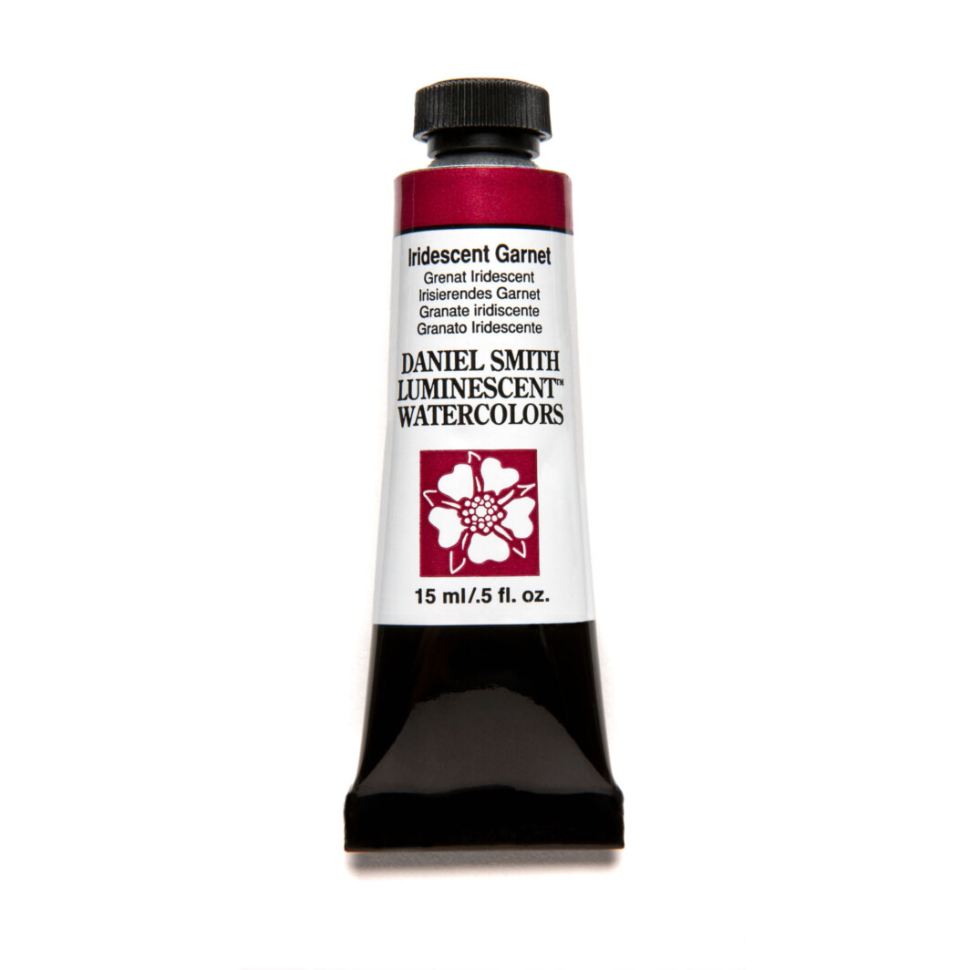 Daniel Smith Extra Fine Watercolor 15ml Paint Tube, Iridescent Garnet-0