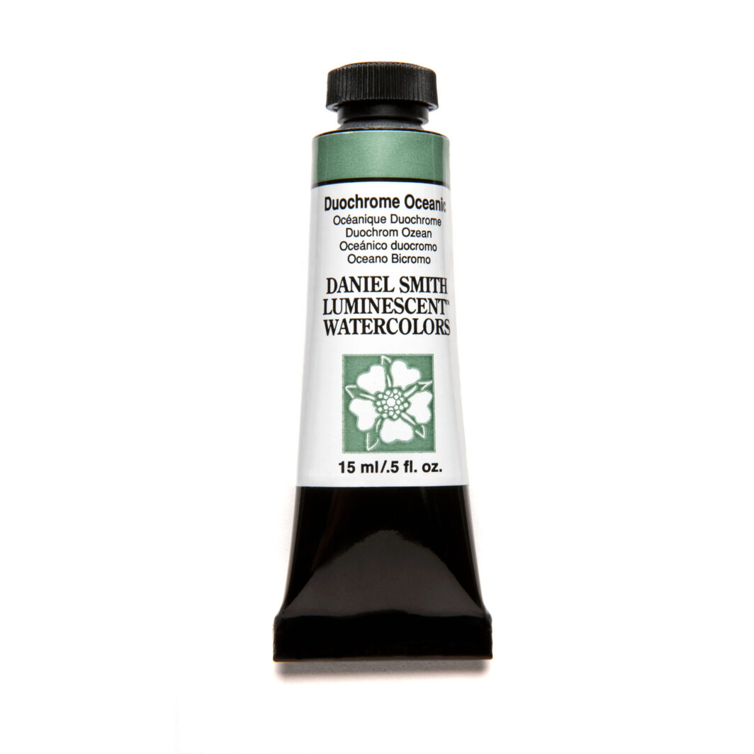 Daniel Smith Extra Fine Watercolor 15ml Paint Tube, Duochrome, Oceanic-0