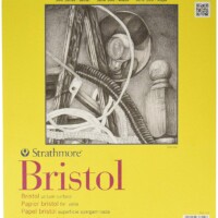 Strathmore 300 Series Bristol Pad - 11-Inchx14-Inch - 20 Sheet Pad-0