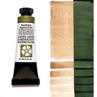 Daniel Smith Extra Fine Watercolor 15ml Paint Tube, Duochrome Saguaro Green-0