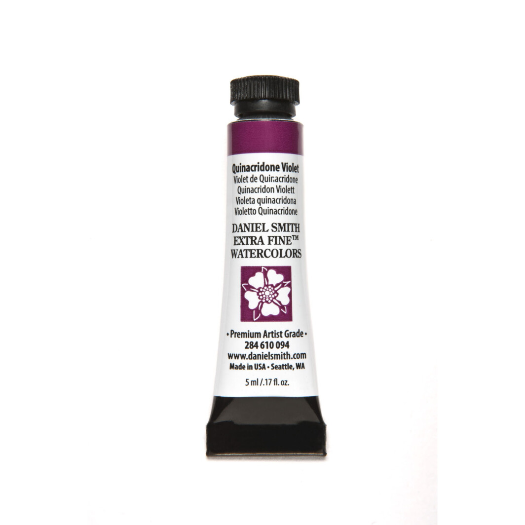 Daniel Smith 284610094 Extra Fine Watercolors Tube, 5ml, Quinacridone Violet-0