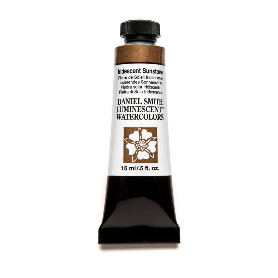 Daniel Smith Extra Fine Watercolor 15ml Paint Tube, Iridescent, Sunstone-0