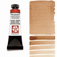 Daniel Smith Extra Fine Watercolor 15ml Paint Tube, Italian Deep Ochre-0