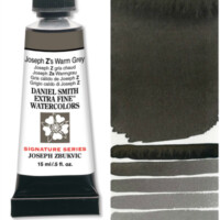 Daniel Smith Extra Fine Watercolor 15ml Paint Tube, Joseph Z’s Warm Grey-0