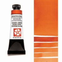 Daniel Smith Extra Fine Watercolor 15ml Paint Tube, Quinacridone Sienna-0