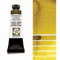 Daniel Smith Extra Fine Watercolor 15ml Paint Tube, Rich Green Gold-0