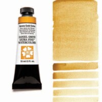 Daniel Smith Extra Fine Watercolor 15ml Paint Tube, Verona Gold Ochre-0