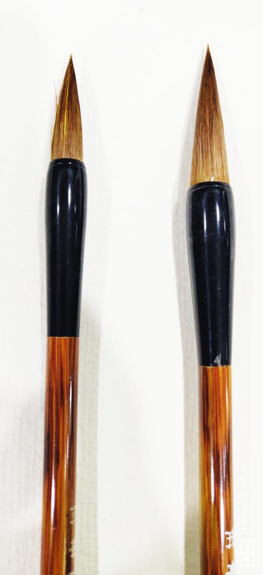 Chinese Watercolor Mop Brush Large & Small Size Combo-4899