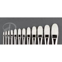 Rosemary Long Handle Ivory Filbert Size 2-0