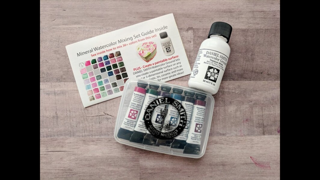 Daniel Smith Mineral Watercolor Mixing Set 6 Tubes 5ml-0