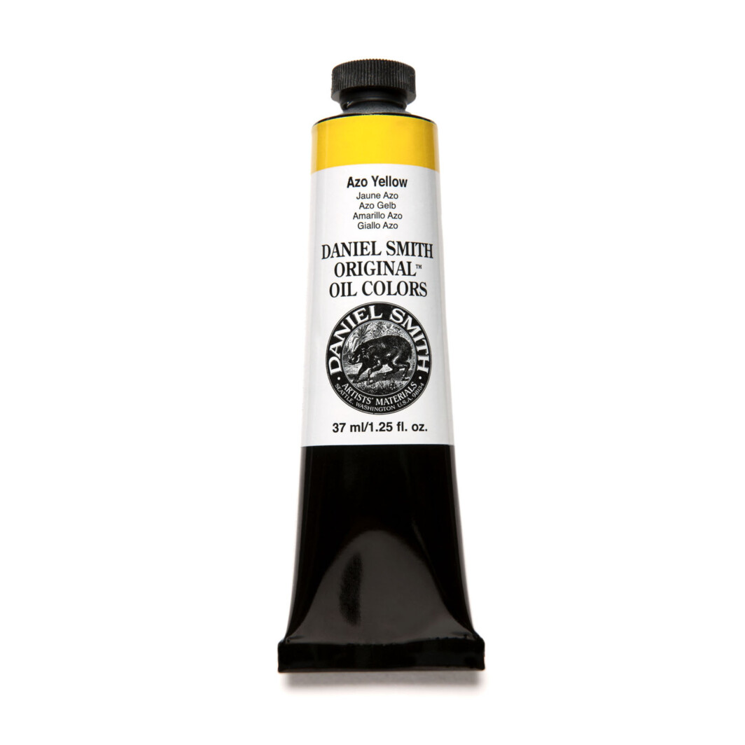 Daniel Smith Original Oil Color 37ml Paint Tube, AzoYellow-0