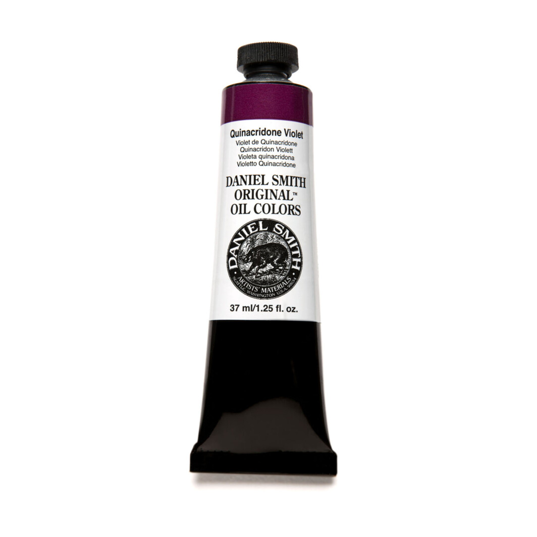 Daniel Smith Original Oil Color 37ml Paint Tube Quinacridone Violet-0