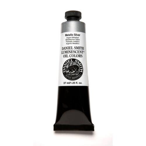 Daniel Smith Original Oil Color 37ml Paint Tube Metallic Silver-0