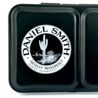 DANIEL SMITH 12 Color Hand Poured Watercolor Half Pan Set in a Metal Box-5480