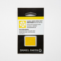 DANIEL SMITH Extra Fine Watercolor Hansa Yellow Medium Half Pan-0