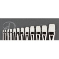 Rosemary Ivory Short Flat (Long Handle) Individual Brushes-0