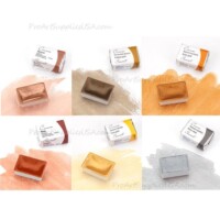 SONNET Watercolor Paint "Metallic" Tones Full Pan 2.5ml Professional Art Extra Fine Saint Petersburg RUSSIA Metallic Pans (OPEN STOCK)-0