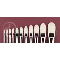 ROSEMARY ULTIMATE BRISTLE FILBERT SIZE 4 (LONG HANDLE)-0