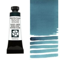 DANIEL SMITH Extra Fine Watercolor 15ml Paint Tube, Phthalo Blue Turquoise-0