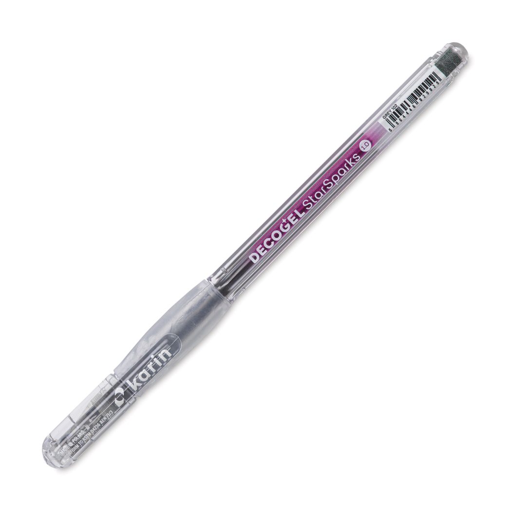 Karin Deco Gel Pen 1.0 Star Sparks Gray
