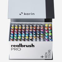 Karin Realbrush PRO Mega Box PLUS 72 colors + 3 blenders set