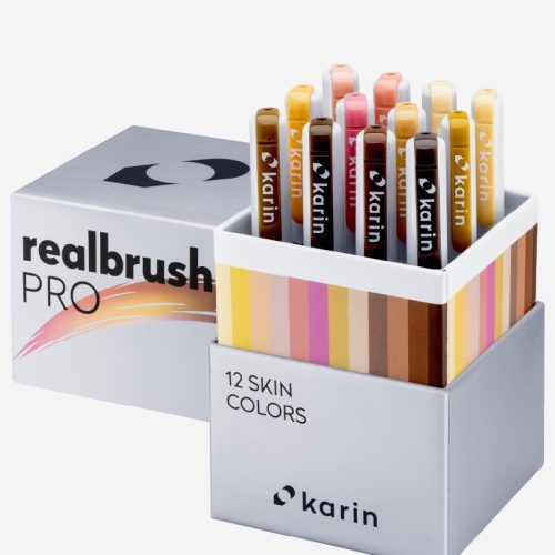 Karin Realbrush PRO 12 pcs Set "Skin Colours"